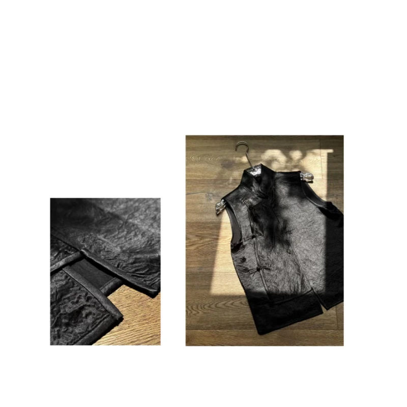 【mis金金】新中式盘扣马甲