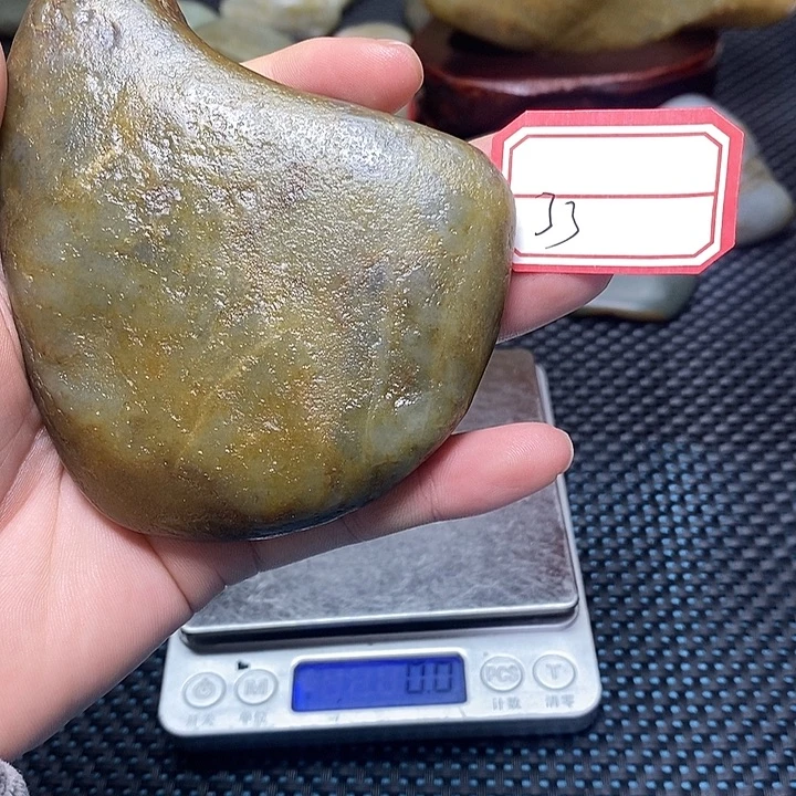 和田玉未镶嵌挂件33