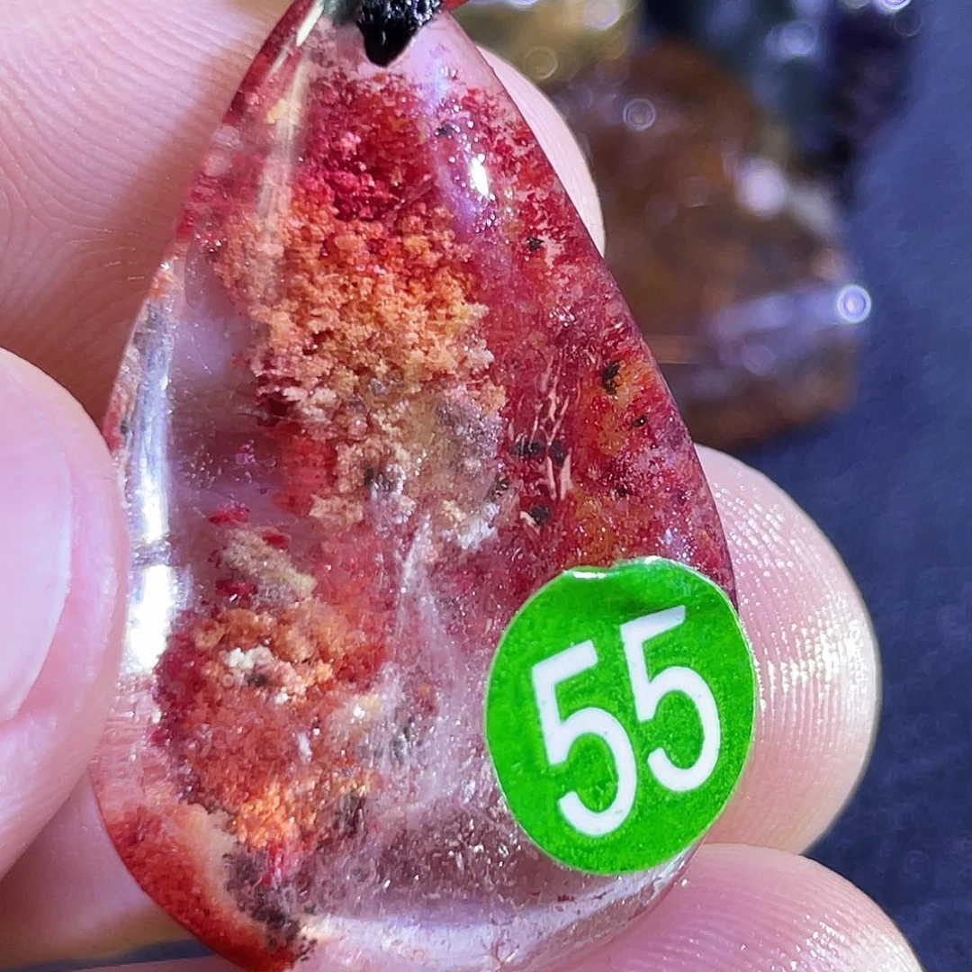 空***兰吊坠(不含链)水晶未镶嵌