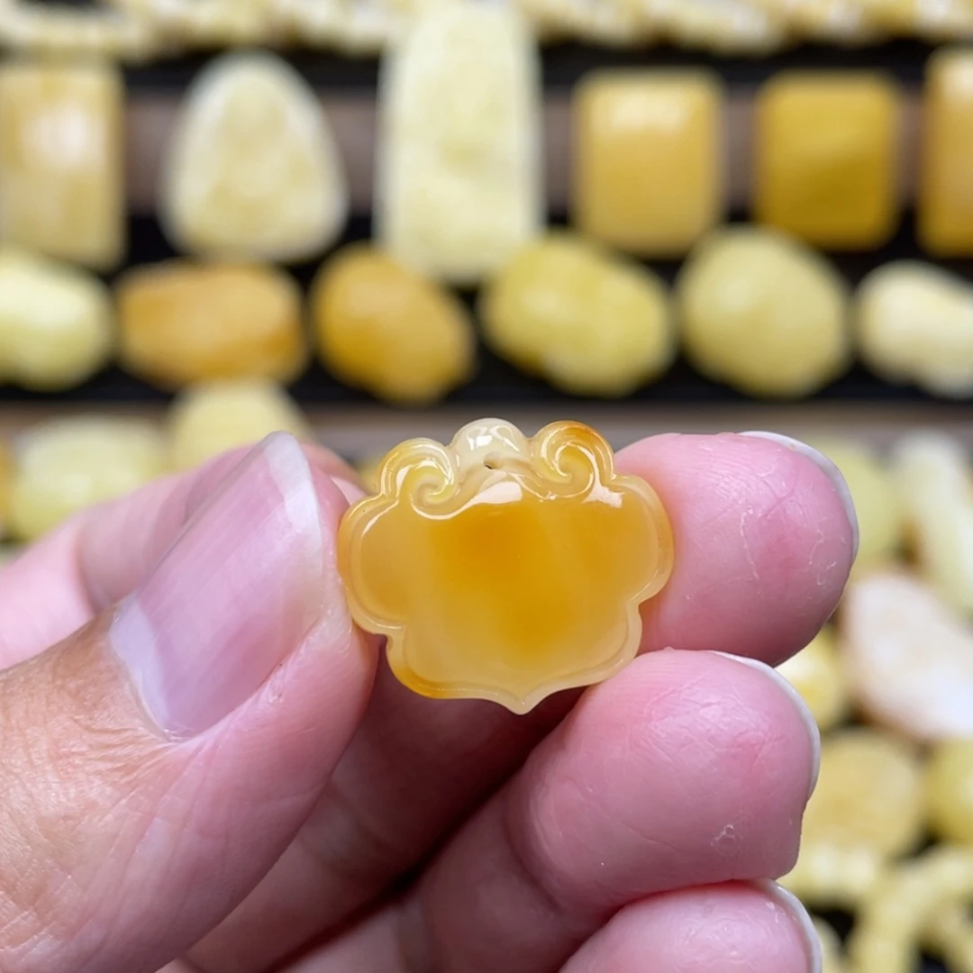 琥珀未镶嵌裸石琥珀蜜蜡