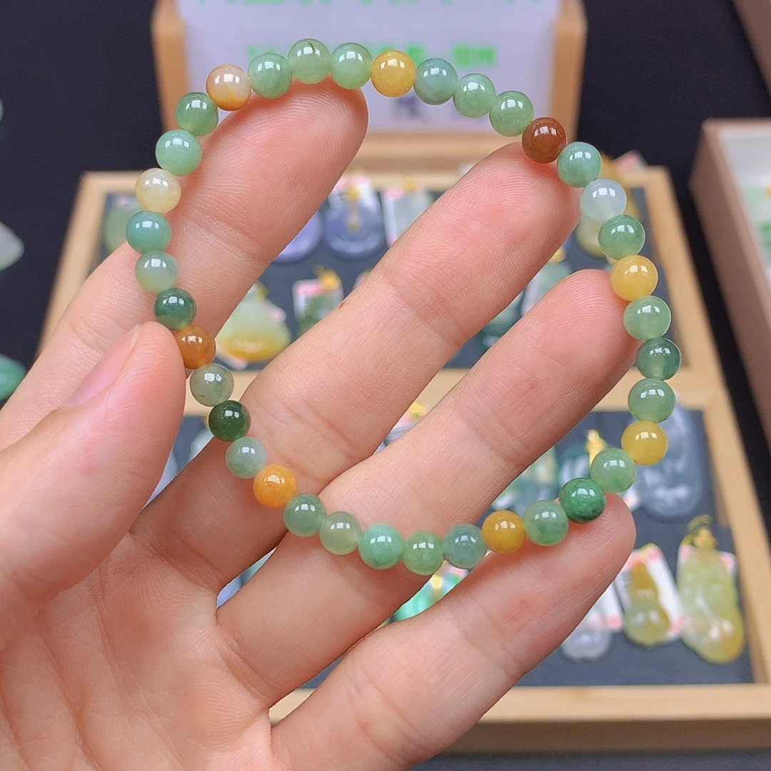 嗨***舞翡翠未镶嵌颈饰翡翠