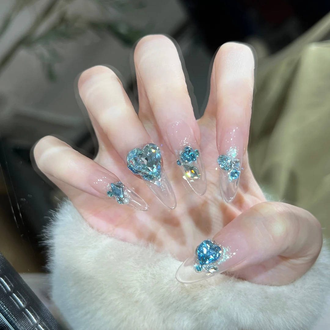 本宫指义【H58/施华】穿戴甲 底色：国风1反渐变