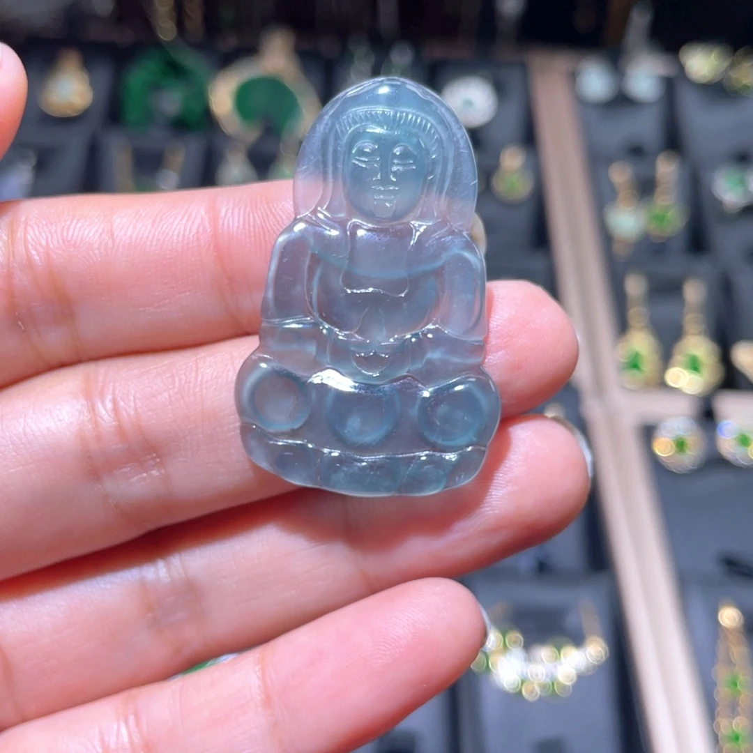 翡翠未镶嵌颈饰天然翡翠