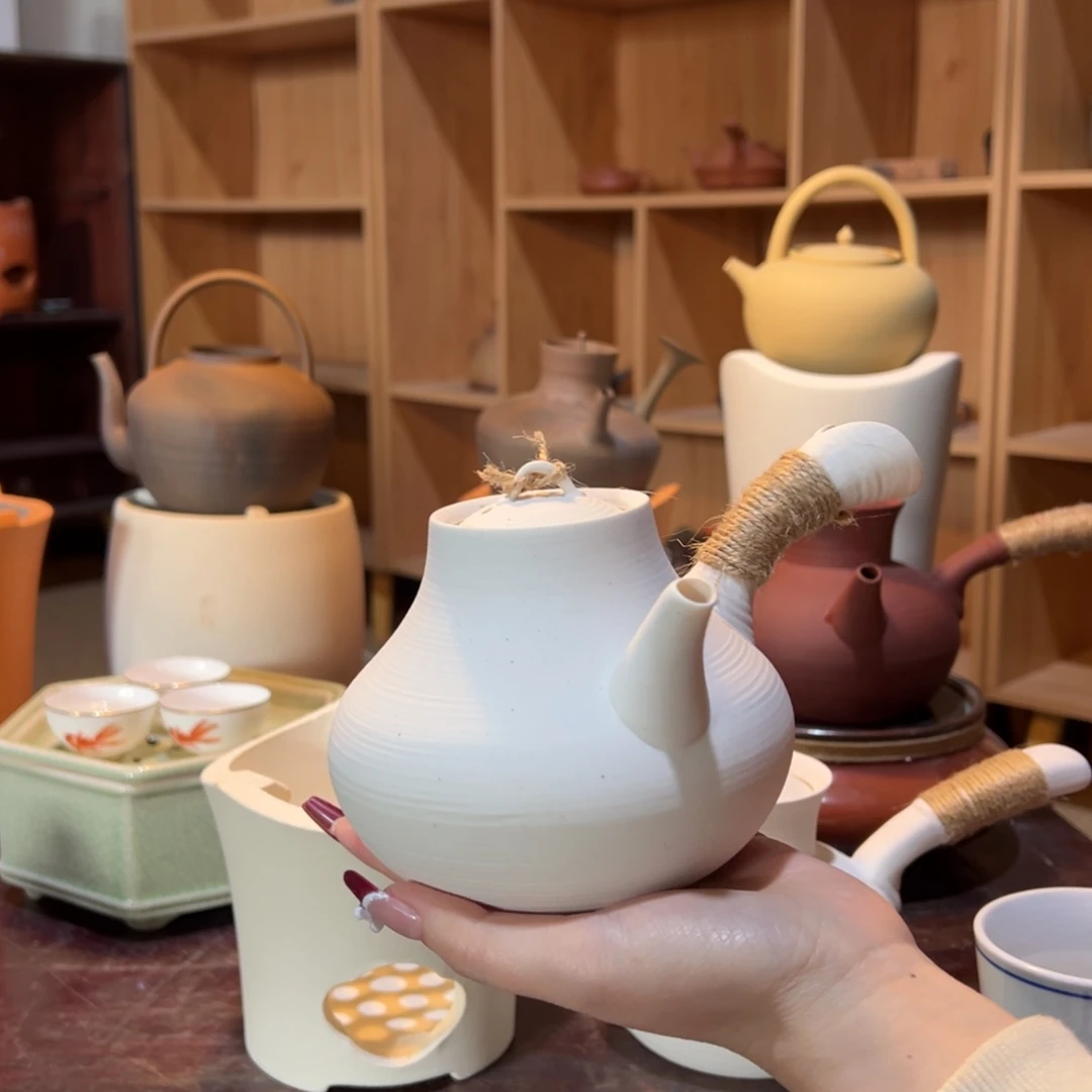 陶白泥梨壶550cc111