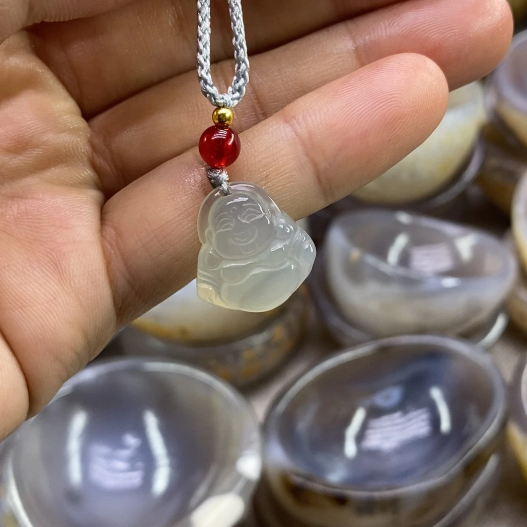 玉原石手工制品佛