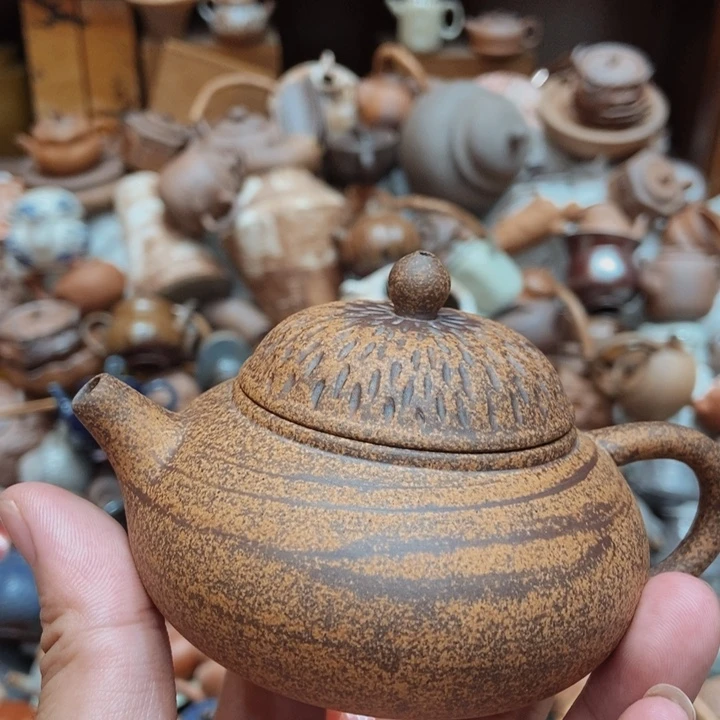 柴烧老岩泥高端茶器
