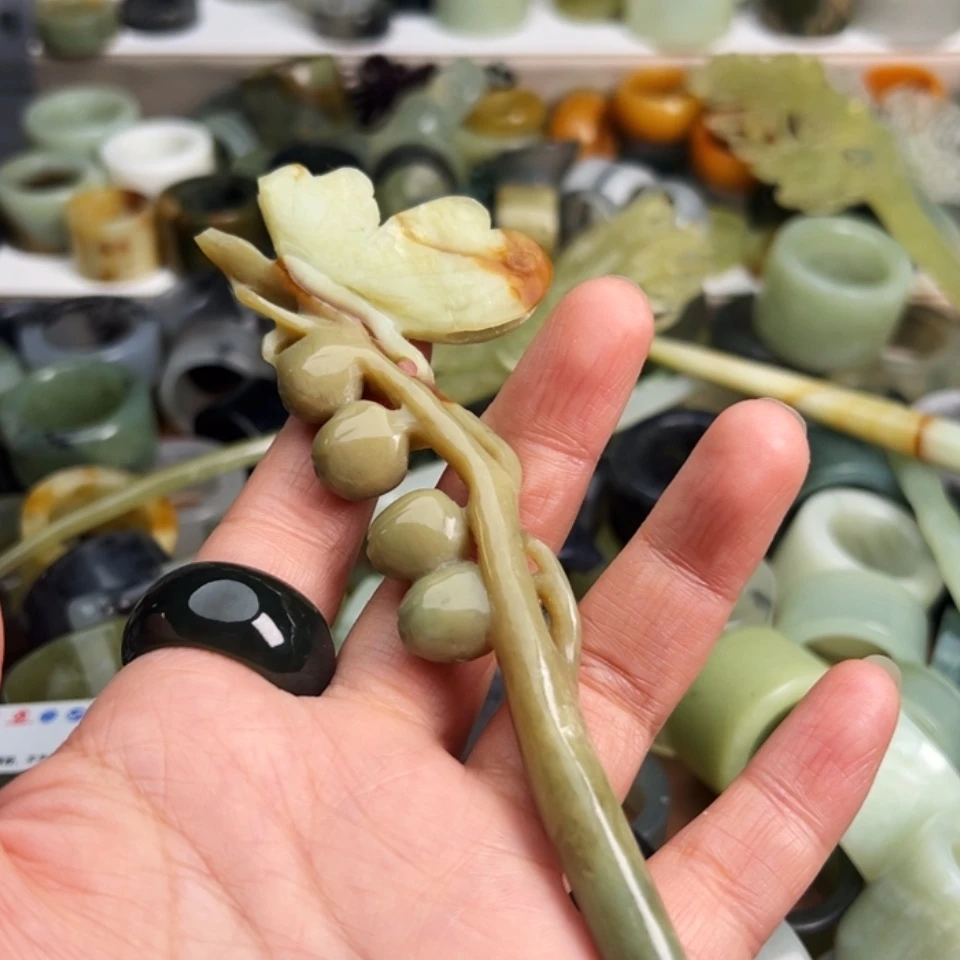 【闪购商品】未镶嵌岫玉戒指澹**生