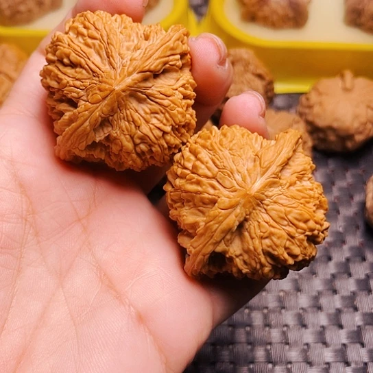 文玩核桃满天星一对