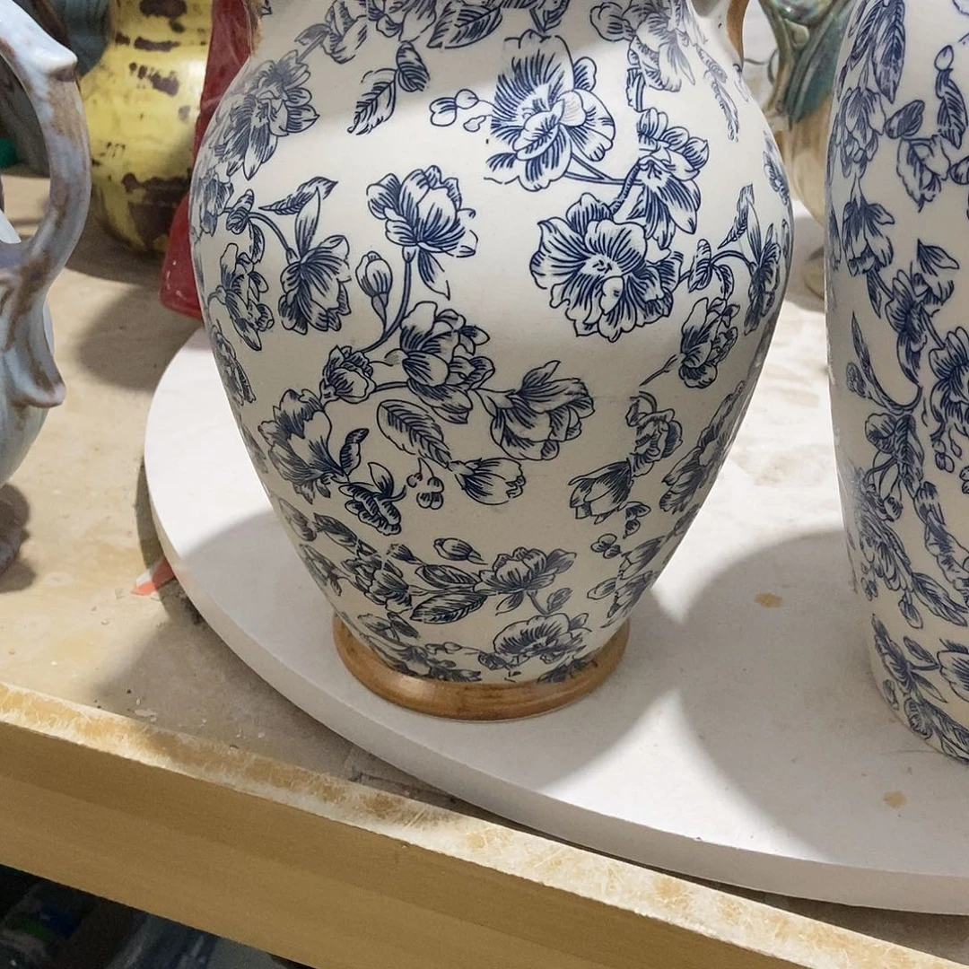 陶瓷燕****）景德镇花瓶一物一拍