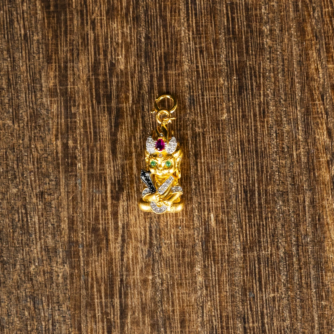 吊坠925银皮质 【静文】普贤（多样性发货）吊坠/个FL-2417