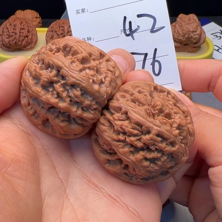 文玩核桃把件大粗筋C2076