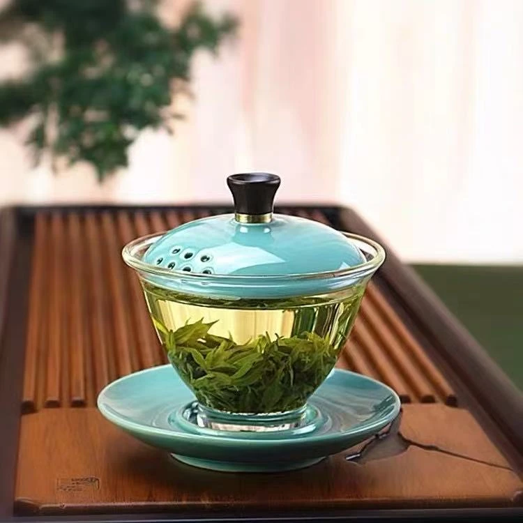 明信堂青瓷盖碗泡茶器260ml