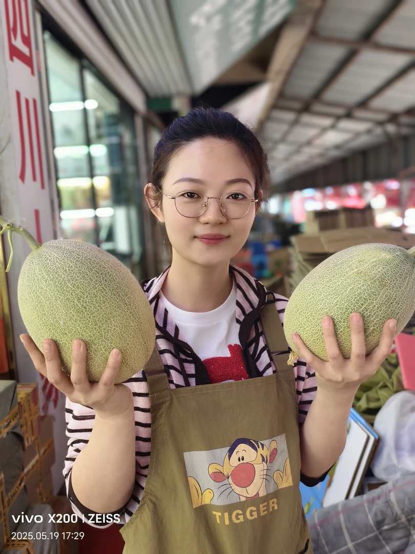 新疆吐鲁番火焰山当季新鲜西州蜜25号哈密瓜脆甜多汁