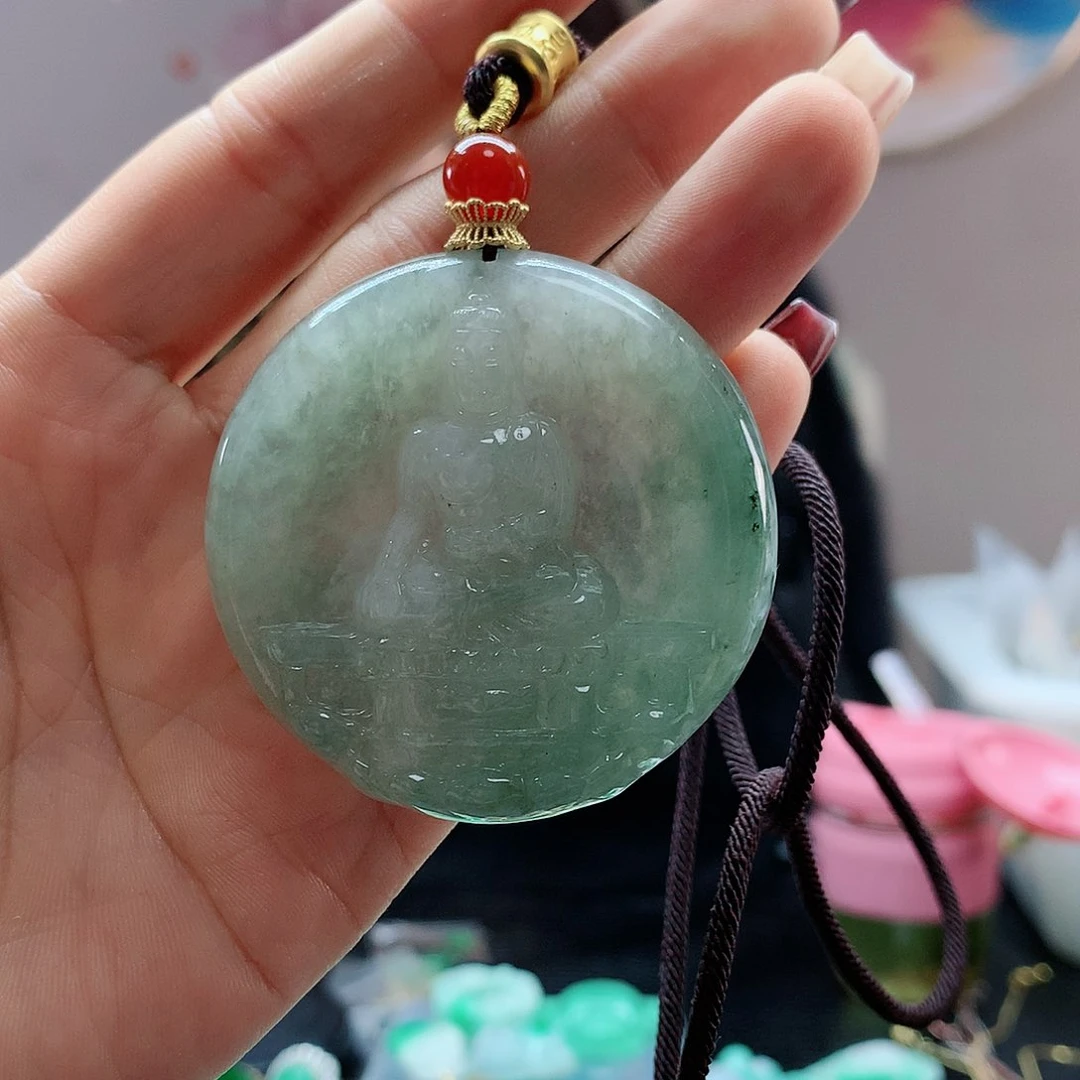 【闪购商品】翡翠吊坠(赠链)未镶嵌