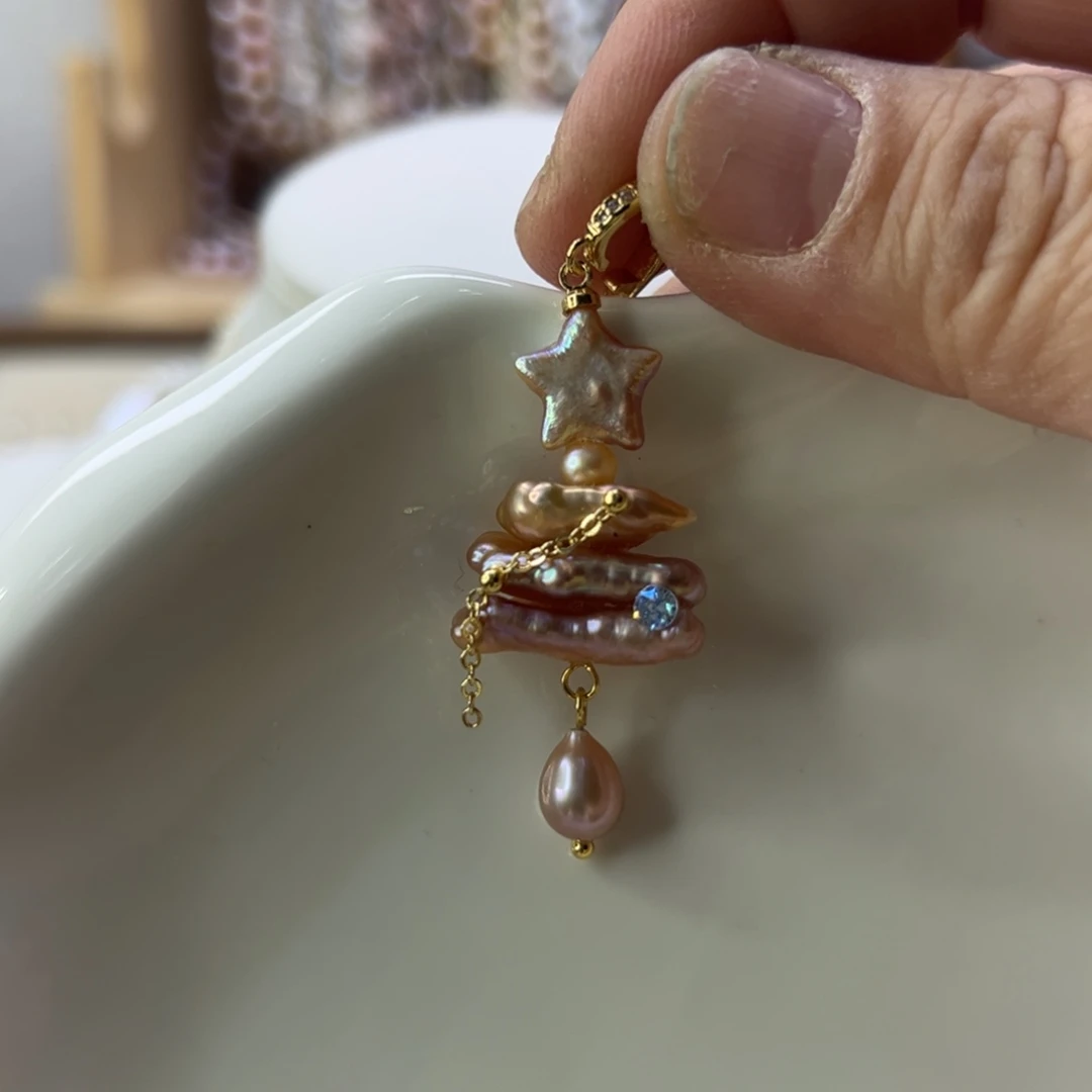 合金手绳淡水珍珠