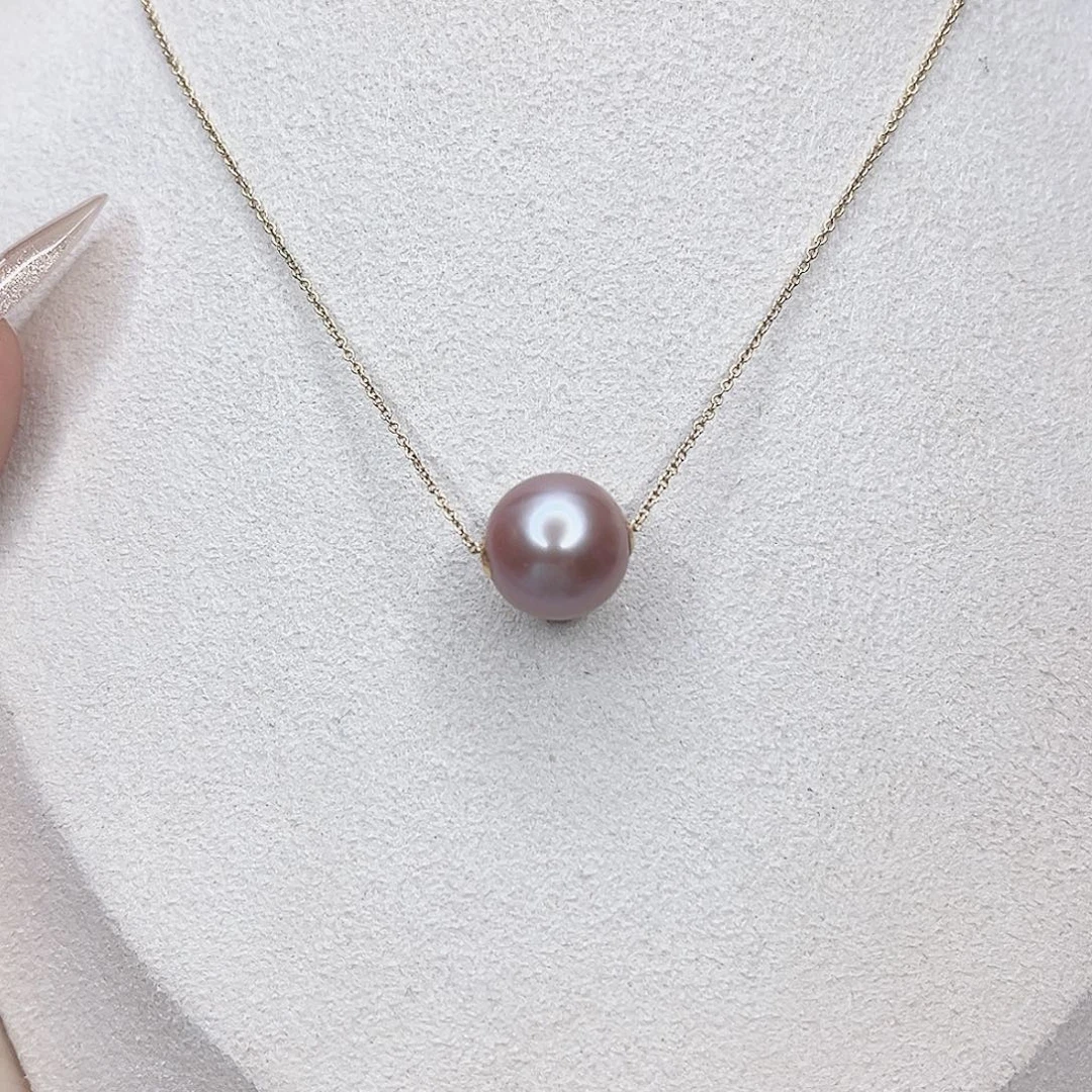 吊坠(赠链)银S925镶嵌淡水珍珠