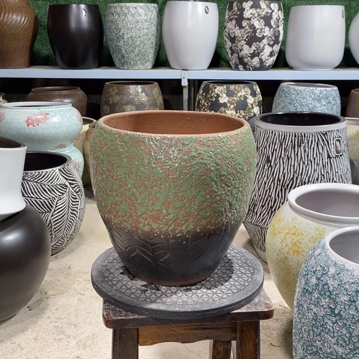 花盆口22高27～～～～