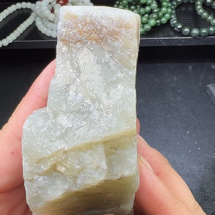 和田玉（糖玉）未镶嵌车挂