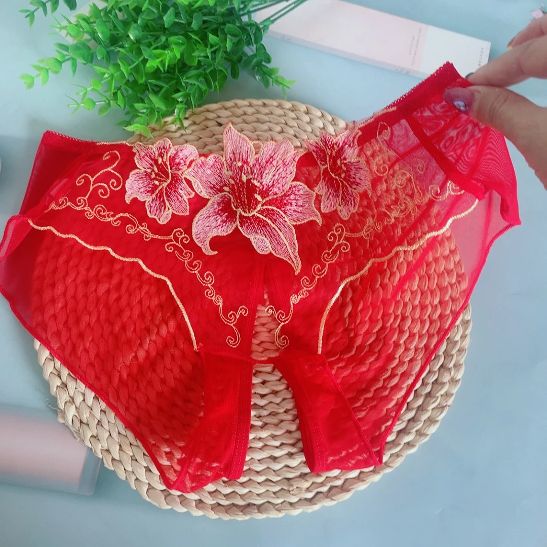 女士网纱低腰内裤