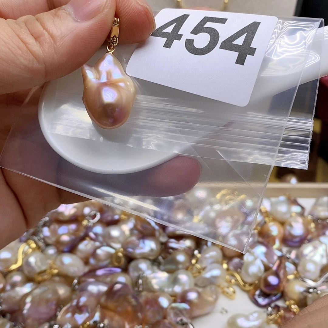 淡水珍珠未镶嵌颈饰454