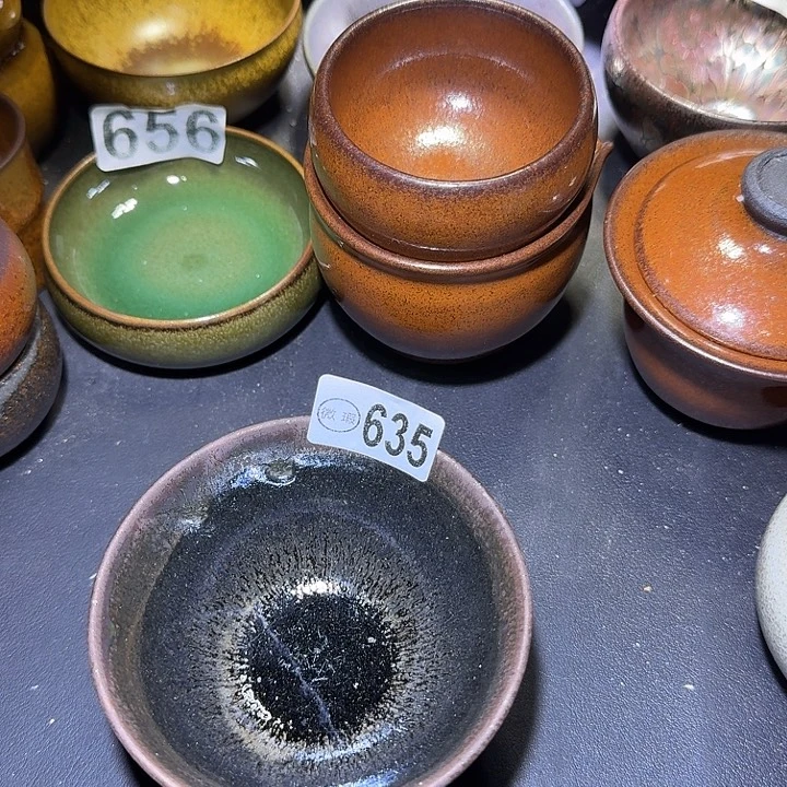茶盏建盏瑕疵建盏