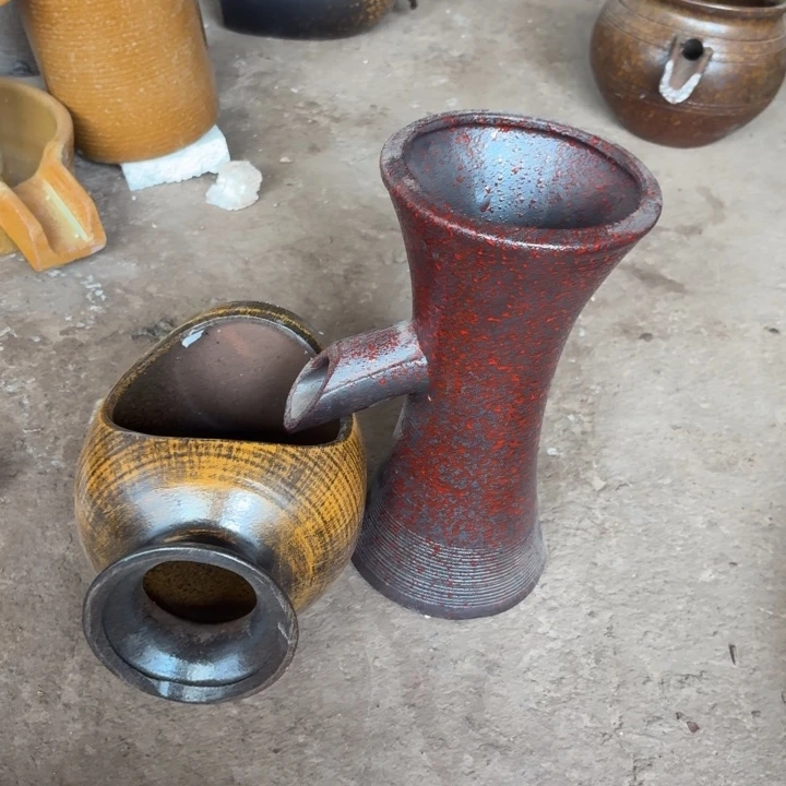 紫砂花盆口径13/25，13/21/13进水口1.5厘米