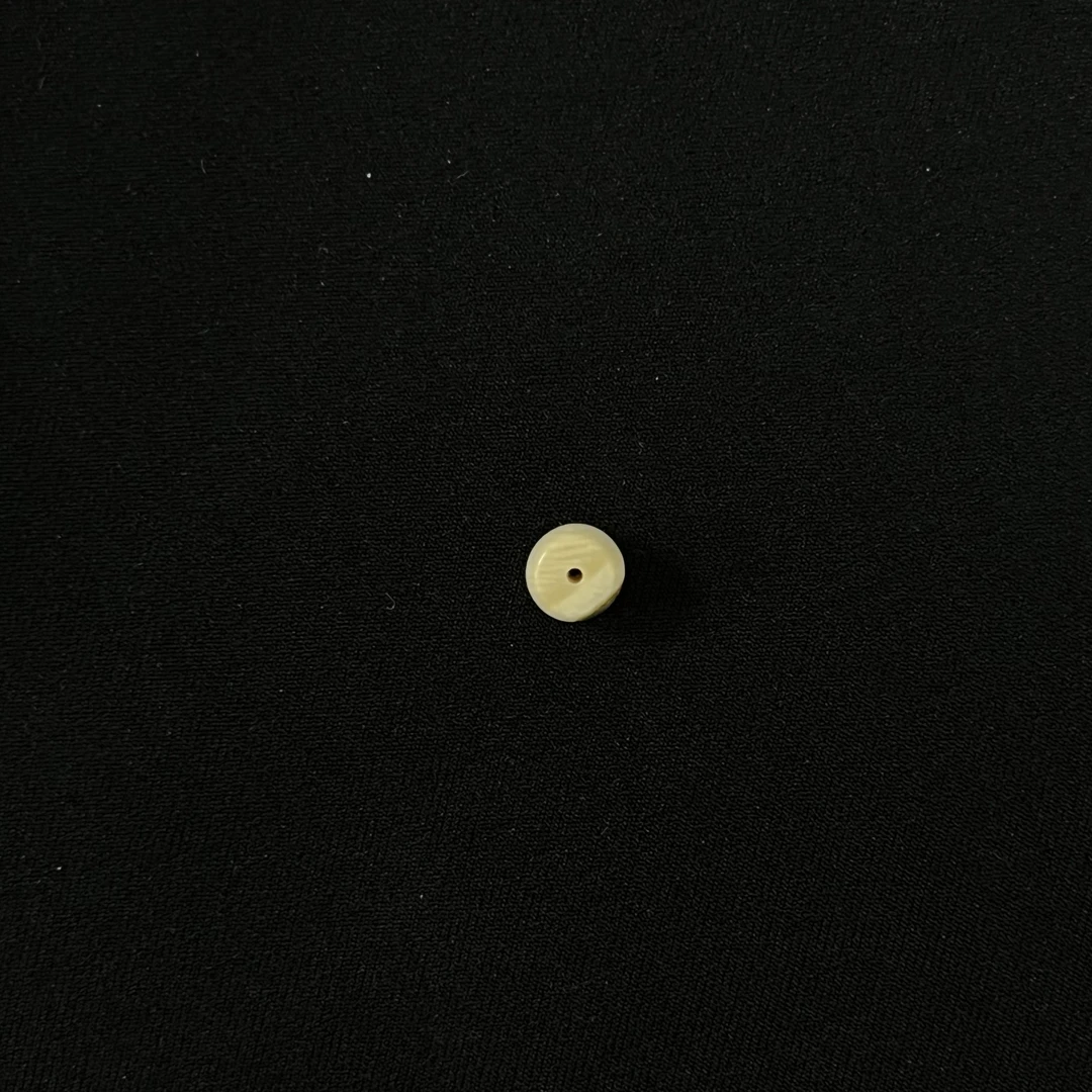 PL243 虎眼桶珠 只做天然猛犸牙 尺寸约10*10mm