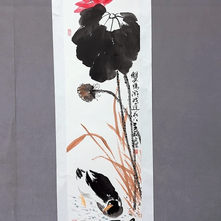 国画亲笔手绘放心去藏