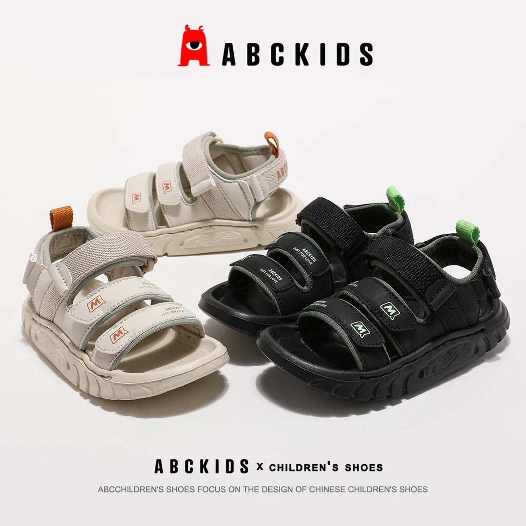 ABCkids2024夏季新款儿童百搭时尚轻便透气凉鞋SY423603299AX