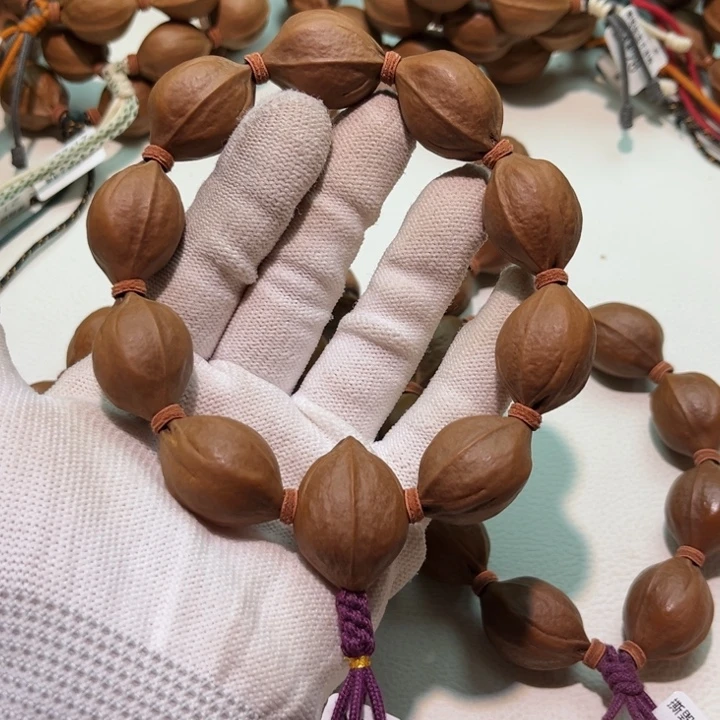 L***.梅林铁核文玩手串