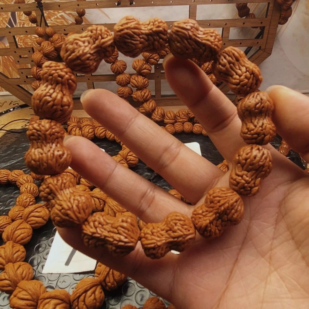 吊坠文玩核桃龙纹桃核