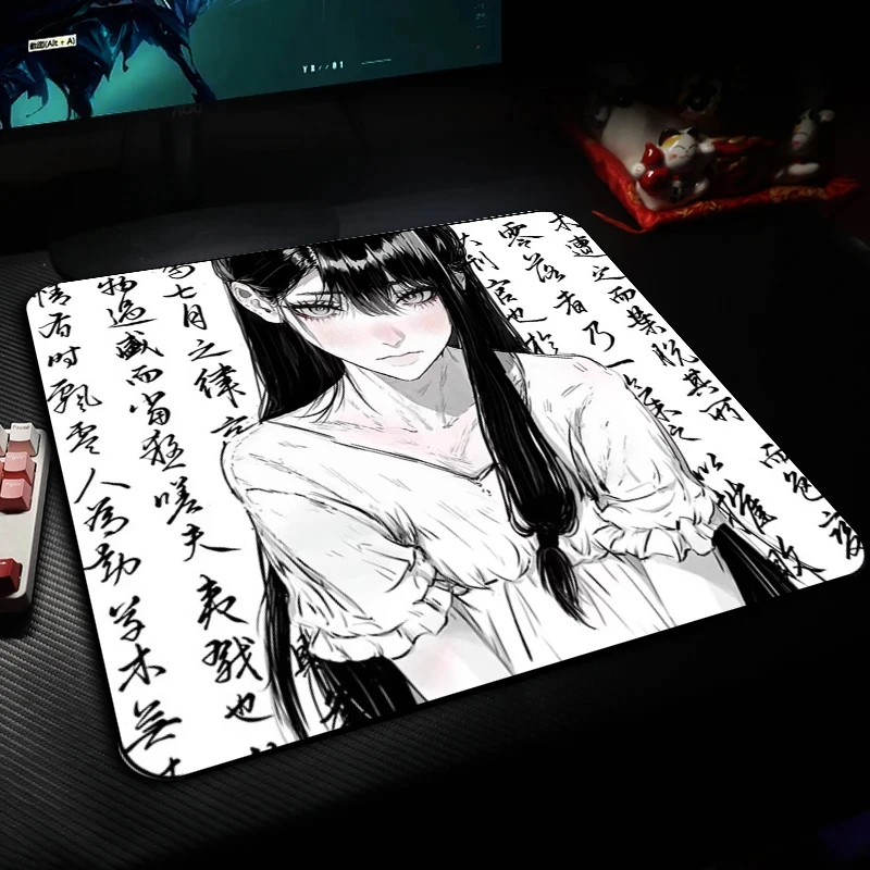 第一批现货zoepad-兰虹v1|兰虹国风二次元漫画游戏电竞细面鼠标垫