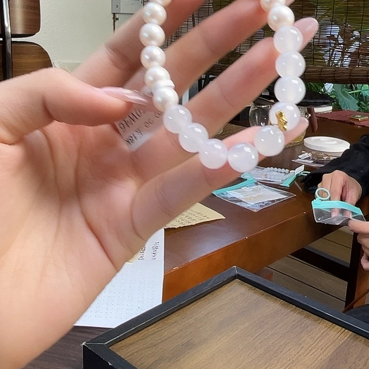 翡翠未镶嵌手链手串