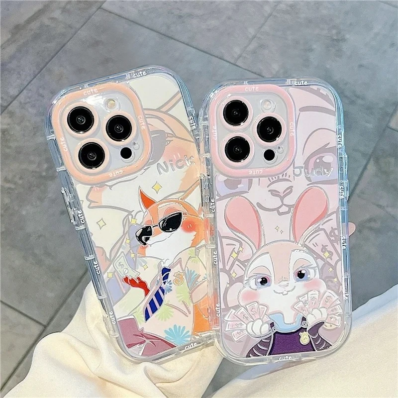 尼克朱迪适用苹果iphone小米15/14/13pro防摔vivo华为oppo手机壳