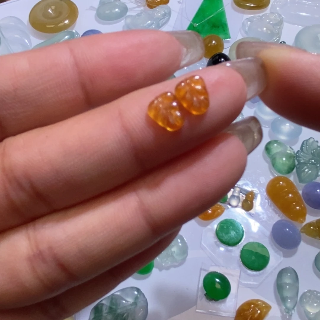 未镶嵌定制翡翠翡翠7.2/6/6.5