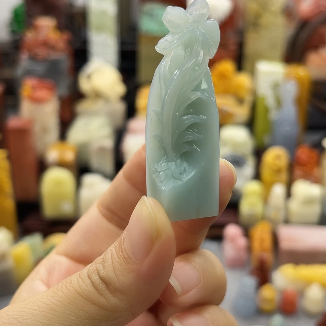 寿山石印石槿*4103包邮包刻