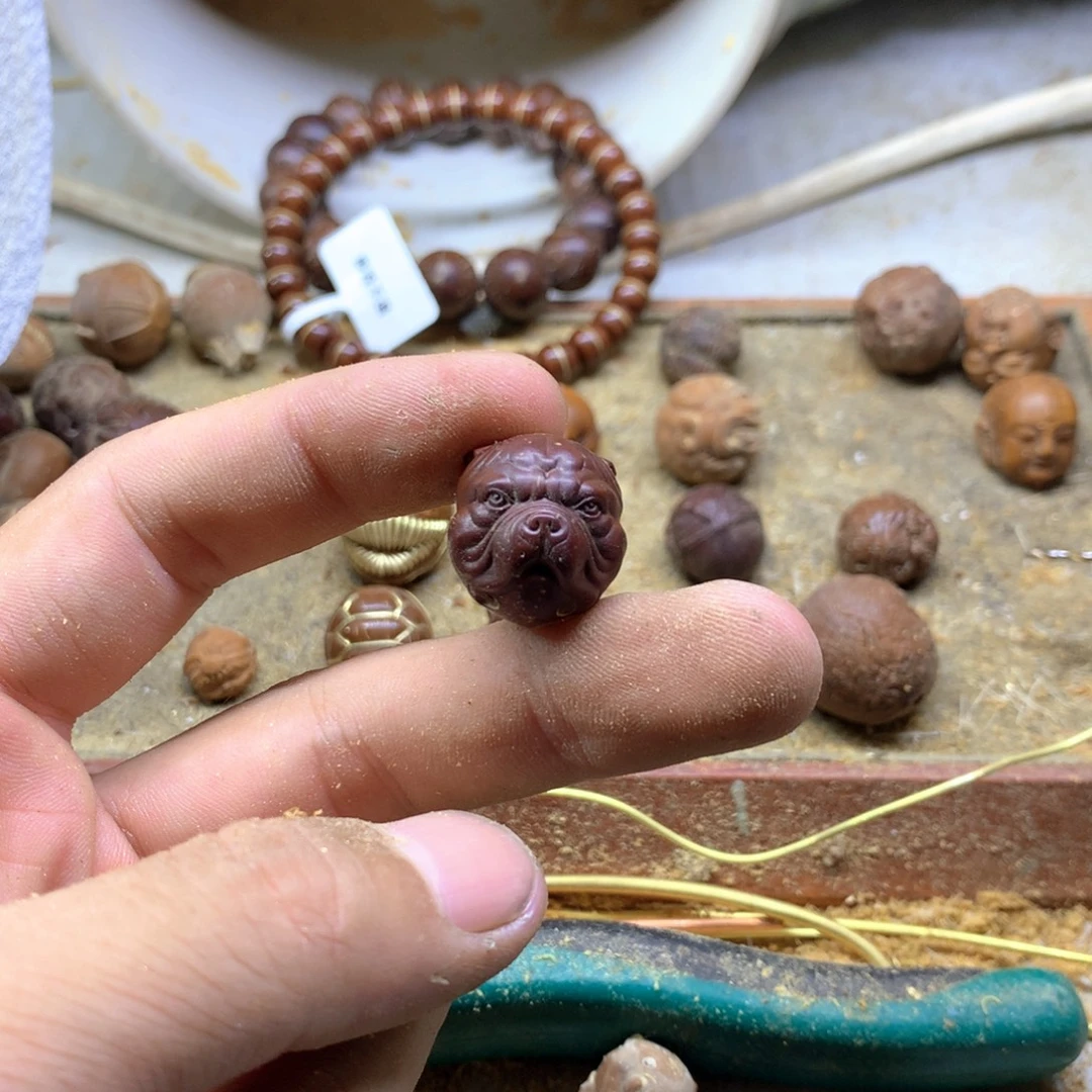 清***源紫金鼠吊坠恶霸犬