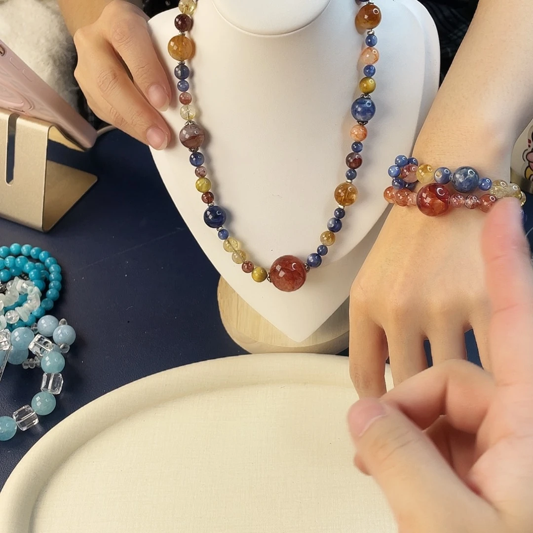 银S925镶嵌水晶手链