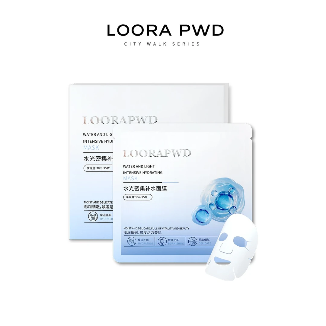 罗拉密码【快速补水 水光肌告别全脸卡粉】水光密集补水面膜