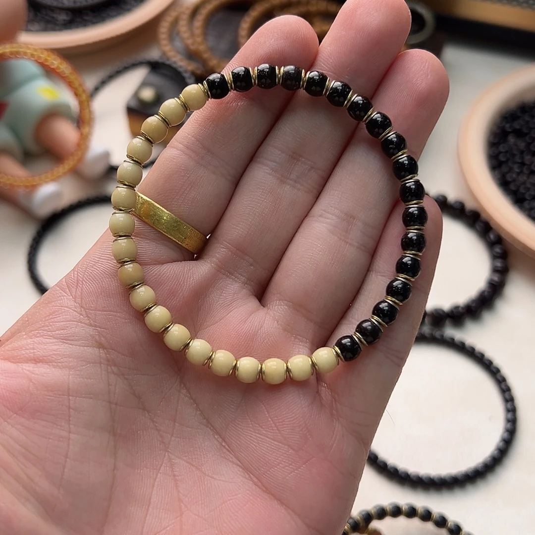 手串/手链椰蒂龙脊椰蒂双拼微瑕