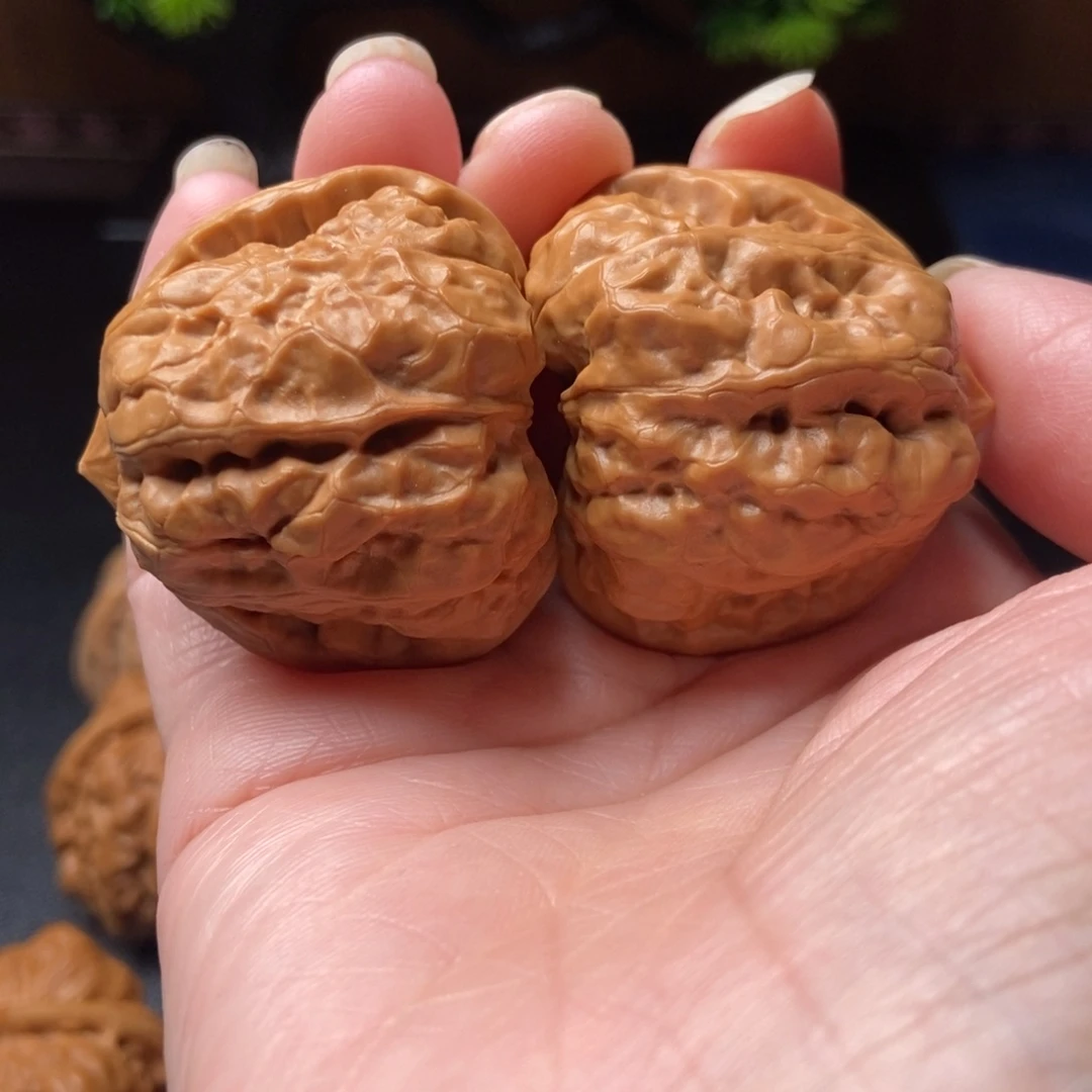 文玩核桃把件蛤蟆头39