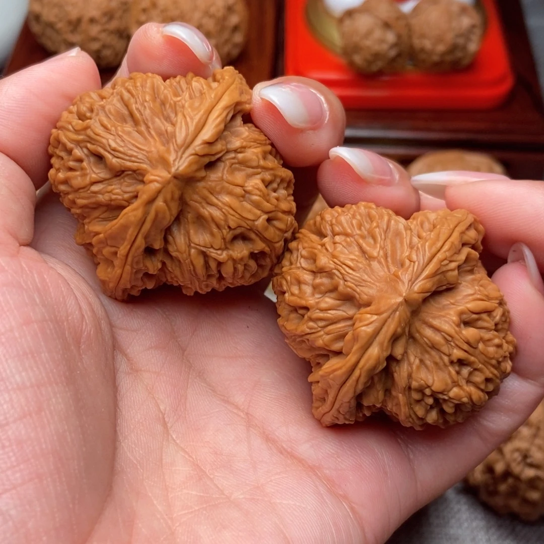 青***李文玩核桃把件毕业南疆43全品