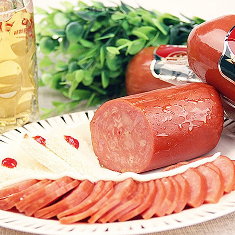 青岛特产波尼亚青岛老式火腿 烤肠火腿肠猪肉肠 腊味熟食碳烤