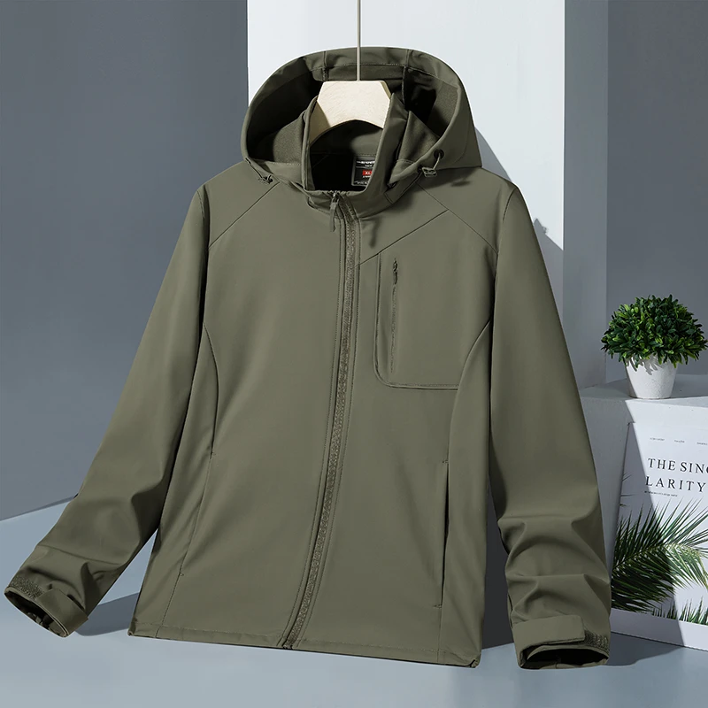 【2025春季新品】户外软壳衣男女徒步骑行登山服透气速干休闲外套