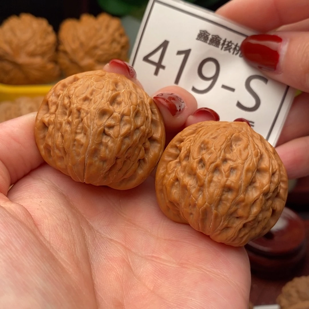 文玩核桃把件铁锤38