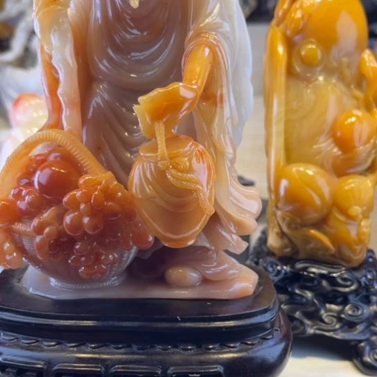 小***光印石寿山石非常好摆件
