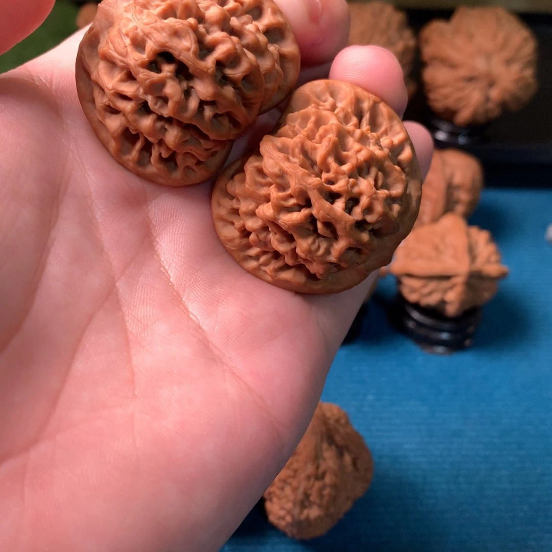 把件文玩核桃八*40秦闷