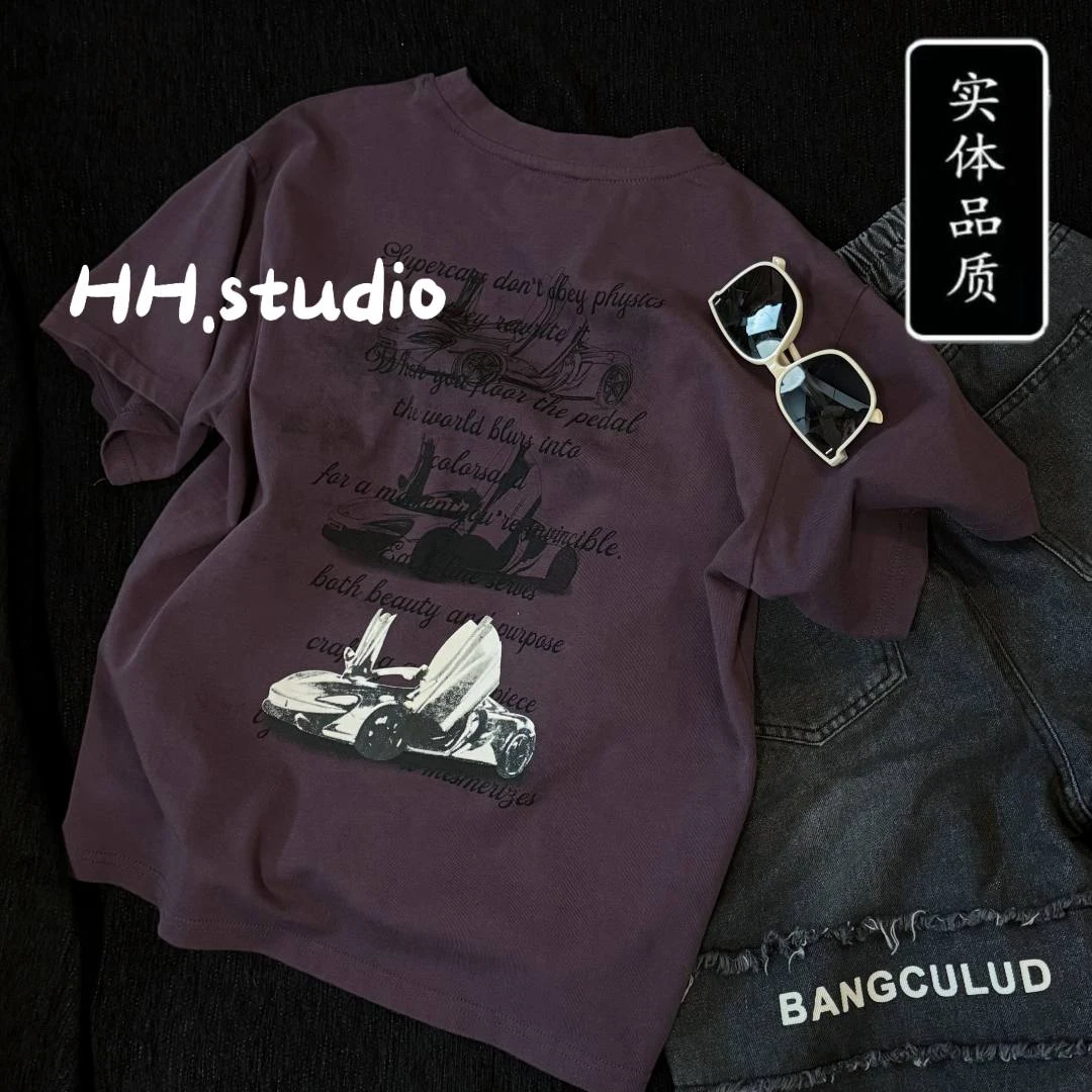 2025年夏款新款男童中大童潮流t恤童装网红炸街儿童T恤