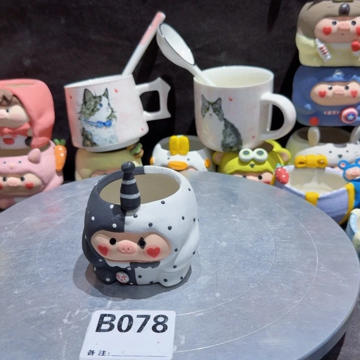 陶瓷微瑕多肉可爱花盆