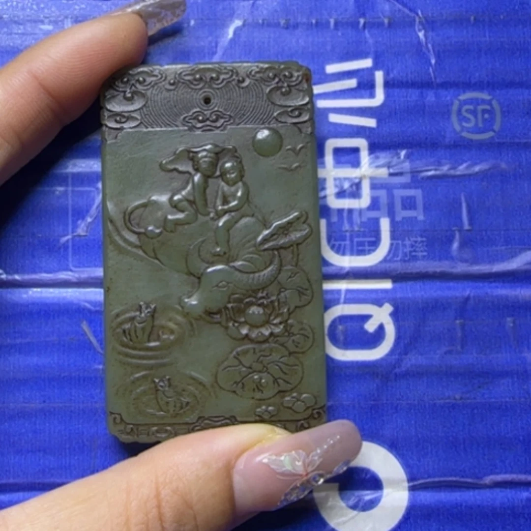 【闪购商品】和田玉挂件未镶嵌陆*凤